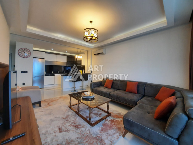 Квартира планировки 1+1, 60м2 в районе Каргыджак с видом на море - Ракурс 20