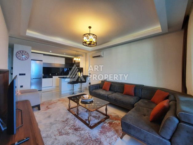 Квартира планировки 1+1, 60м2 в районе Каргыджак с видом на море - Ракурс 21