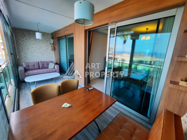 Квартира планировки 1+1, 60м2 в районе Каргыджак с видом на море - Ракурс 22