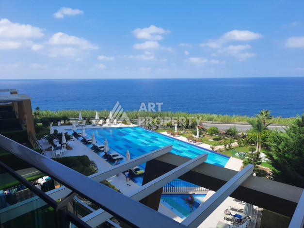 Квартира планировки 1+1, 60м2 в районе Каргыджак с видом на море - Ракурс 23