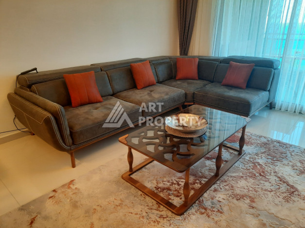 Квартира планировки 1+1, 60м2 в районе Каргыджак с видом на море - Ракурс 24