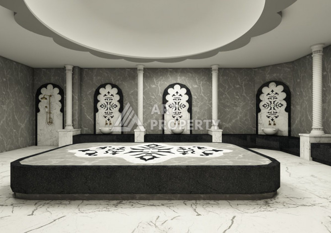 Квартира планировки 1+1,  50м2 в районе Каргыджак - Ракурс 15