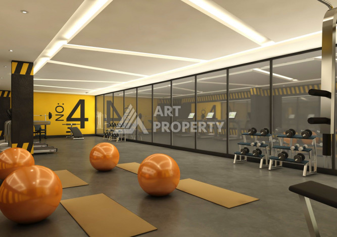 Квартира планировки 1+1,  50м2 в районе Каргыджак - Ракурс 16