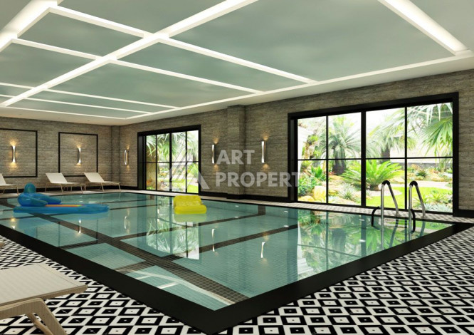 Квартира планировки 1+1,  50м2 в районе Каргыджак - Ракурс 17