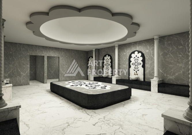 Квартира планировки 1+1,  50м2 в районе Каргыджак - Ракурс 18