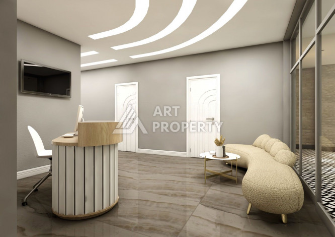 Квартира планировки 1+1,  50м2 в районе Каргыджак - Ракурс 19