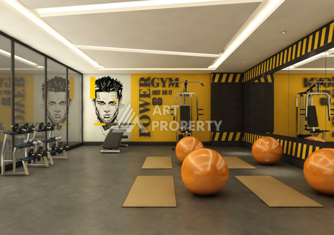 Квартира планировки 1+1,  50м2 в районе Каргыджак - Ракурс 20