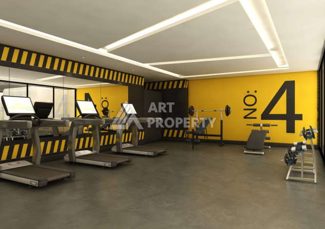 Квартира планировки 1+1,  50м2 в районе Каргыджак - Ракурс 21