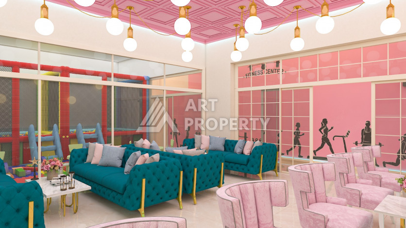 Апартаменты планировки 3+1, 190м2 в районе Махмутлар - Ракурс 12