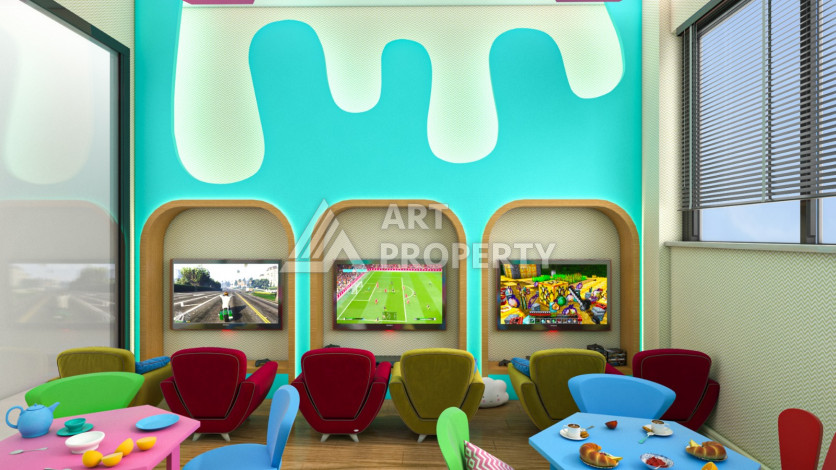 Апартаменты планировки 3+1, 190м2 в районе Махмутлар - Ракурс 15