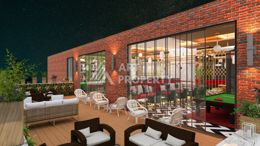 Апартаменты планировки 3+1, 190м2 в районе Махмутлар - Ракурс 16