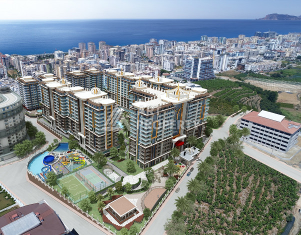 Апартаменты планировки 3+1, 190м2 в районе Махмутлар - Ракурс 17