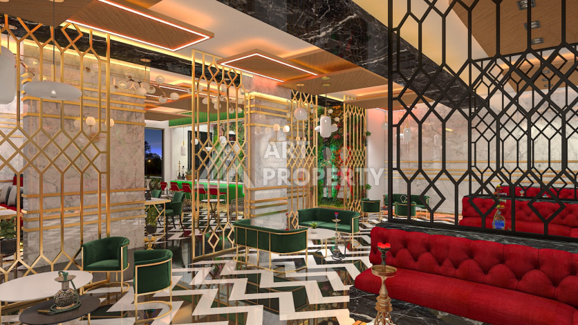 Апартаменты планировки 3+1, 190м2 в районе Махмутлар - Ракурс 22