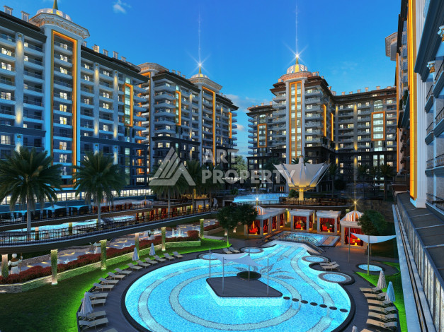 Апартаменты планировки 3+1, 190м2 в районе Махмутлар - Ракурс 26