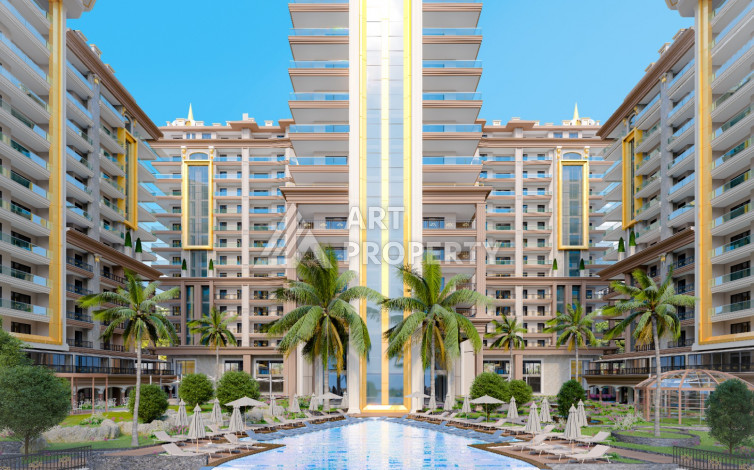 Апартаменты планировки 3+1, 190м2 в районе Махмутлар - Ракурс 28