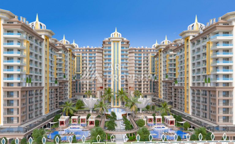 Апартаменты планировки 3+1, 190м2 в районе Махмутлар - Ракурс 31