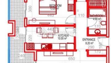 Квартира планировки 2+1, 148м2 в районе Махмутлар - Ракурс 32