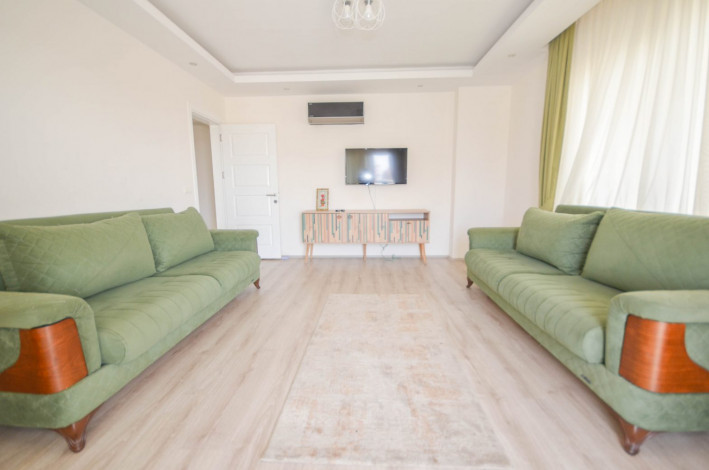 Квартира 2+1 с частичным видом на море в Махмутларе, 115 м2 - Ракурс 3