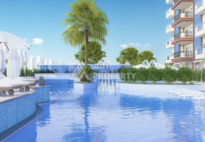 Квартира планировки 1+1, 65м2 в районе Махмутлар - Ракурс 2