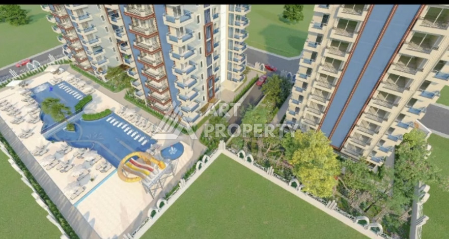 Квартира планировки 1+1, 65м2 в районе Махмутлар - Ракурс 7