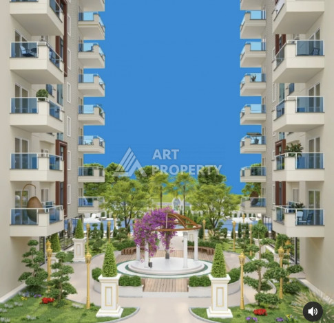 Квартира планировки 1+1, 65м2 в районе Махмутлар - Ракурс 9