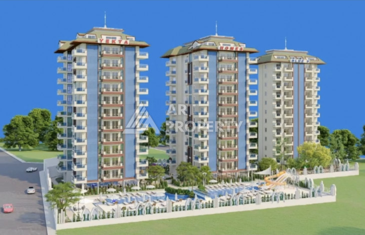 Квартира планировки 1+1, 65м2 в районе Махмутлар - Ракурс 10