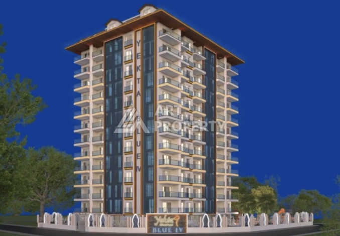 Квартира планировки 1+1, 60м2 в районе Махмутлар - Ракурс 5