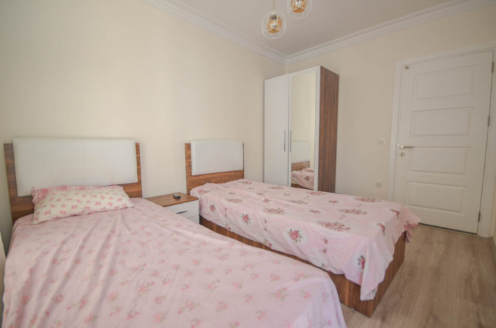 Квартира 2+1 с частичным видом на море в Махмутларе, 115 м2 - Ракурс 11