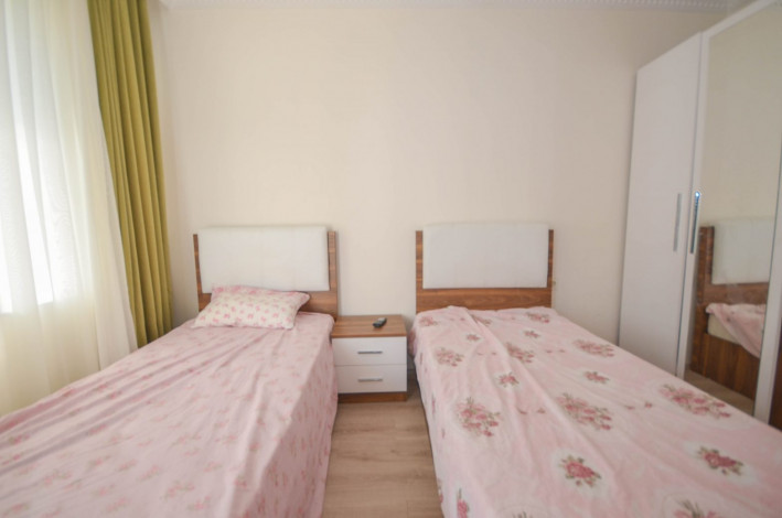 Квартира 2+1 с частичным видом на море в Махмутларе, 115 м2 - Ракурс 12