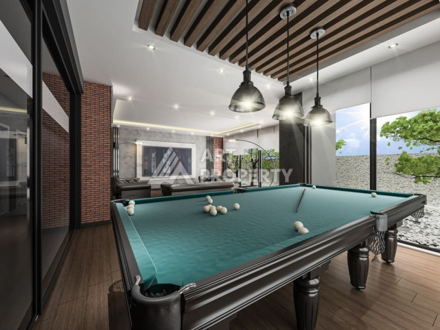 Апартаменты планировки 1+1, 55м2 в районе Каргыджак - Ракурс 4