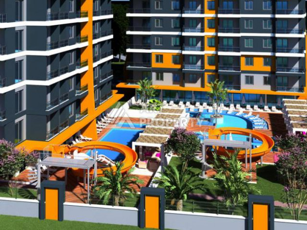 Апартаменты в ЖК планировки 2+1, 95м2 в районе Махмутлар - Ракурс 2