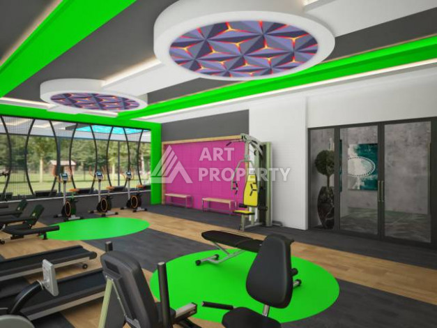 Апартаменты в ЖК планировки 2+1, 95м2 в районе Махмутлар - Ракурс 5