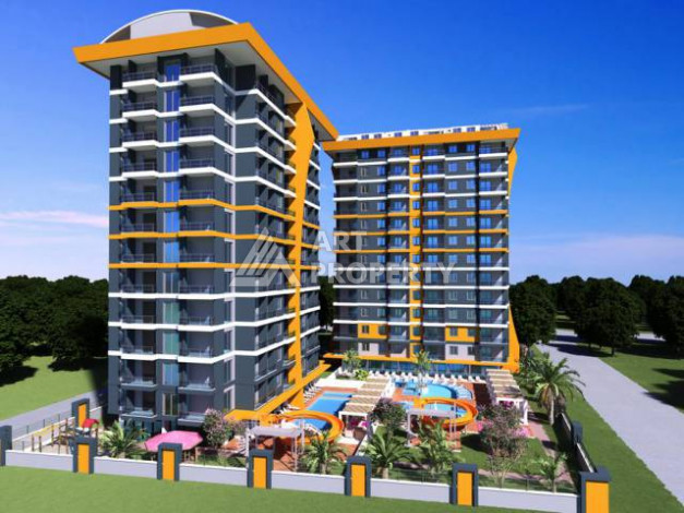 Апартаменты в ЖК планировки 2+1, 95м2 в районе Махмутлар - Ракурс 7