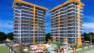 Апартаменты в ЖК планировки 2+1, 95м2 в районе Махмутлар - Ракурс 10