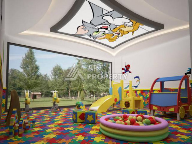 Апартаменты в ЖК планировки 2+1, 95м2 в районе Махмутлар - Ракурс 11