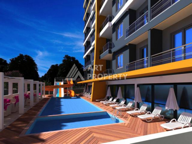 Апартаменты в ЖК планировки 2+1, 95м2 в районе Махмутлар - Ракурс 13