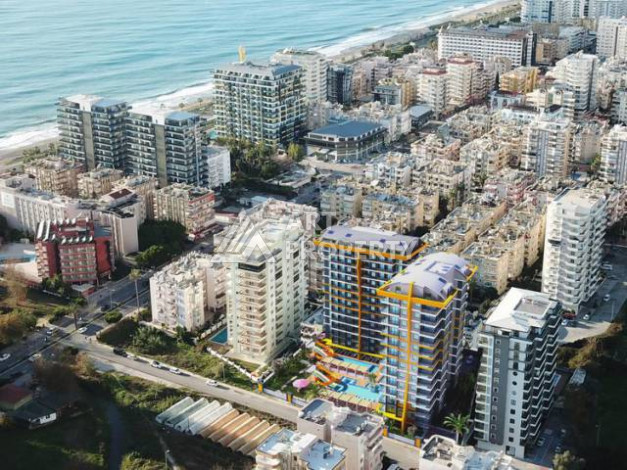 Апартаменты в ЖК планировки 2+1, 95м2 в районе Махмутлар - Ракурс 14