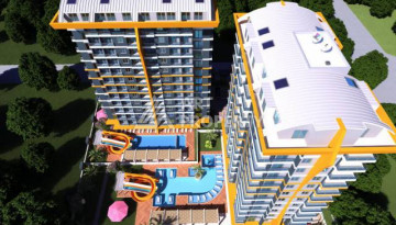 Апартаменты в ЖК планировки 2+1, 95м2 в районе Махмутлар - Ракурс 19