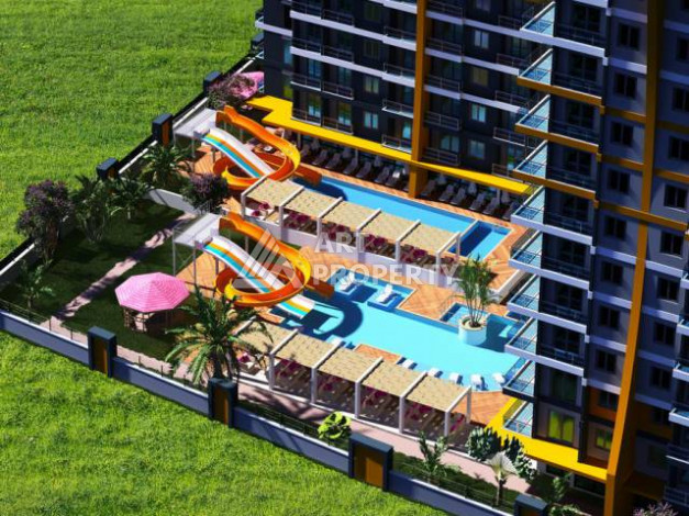 Апартаменты в ЖК планировки 2+1, 95м2 в районе Махмутлар - Ракурс 21