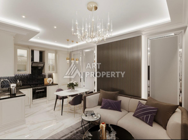 Апартаменты планировки 1+1, 55м2 в районе Махмутлар - Ракурс 8