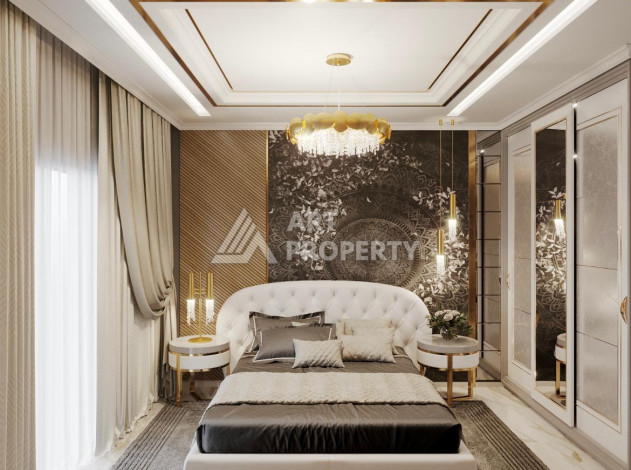 Апартаменты планировки 1+1, 55м2 в районе Махмутлар - Ракурс 15