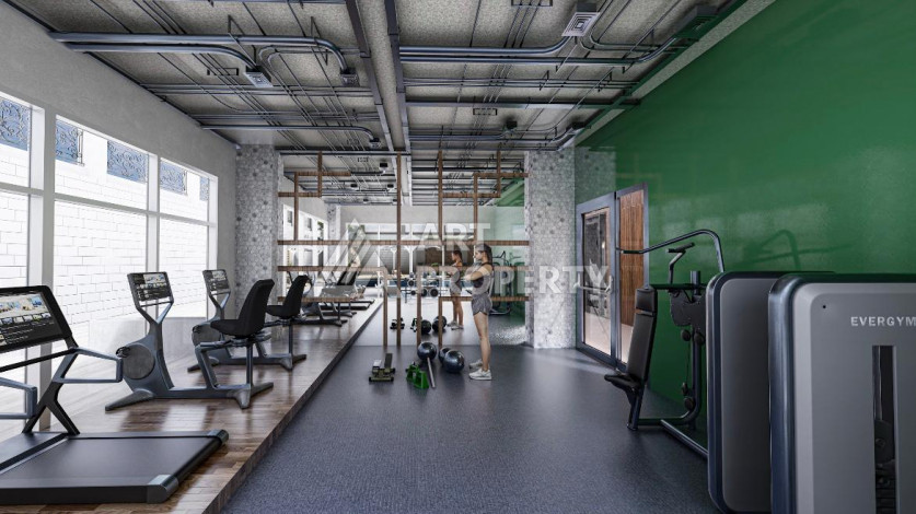 Апартаменты планировки 1+1, 55м2 в районе Махмутлар - Ракурс 20