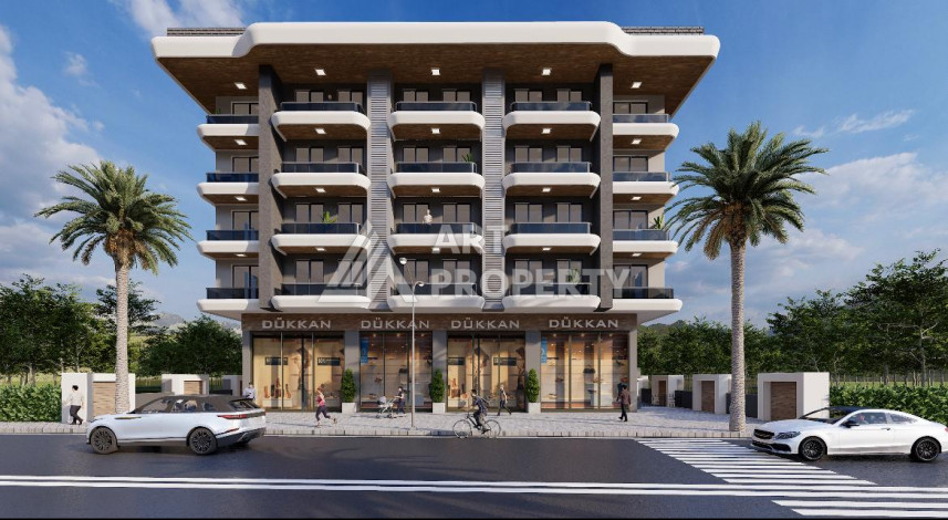 Квартиры планировки 1+1, 55м2 в районе Каргыджак - Ракурс 4