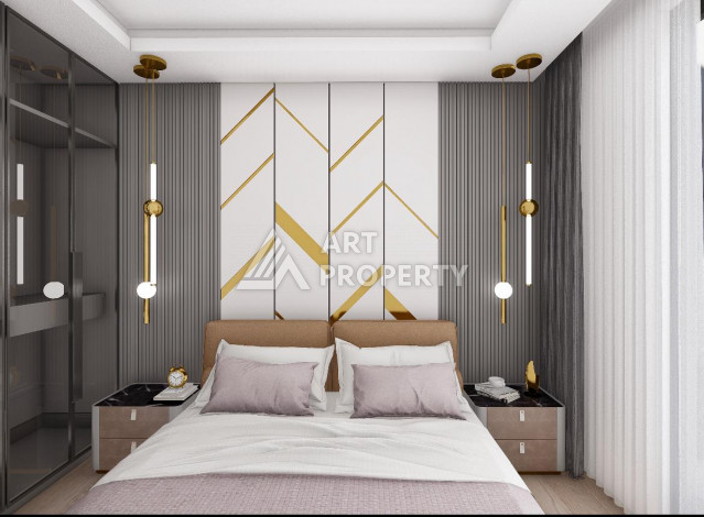 Квартиры планировки 1+1, 55м2 в районе Каргыджак - Ракурс 9