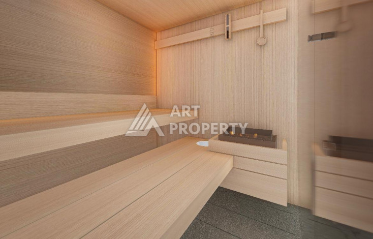 Квартиры планировки 1+1, 55м2 в районе Каргыджак - Ракурс 17