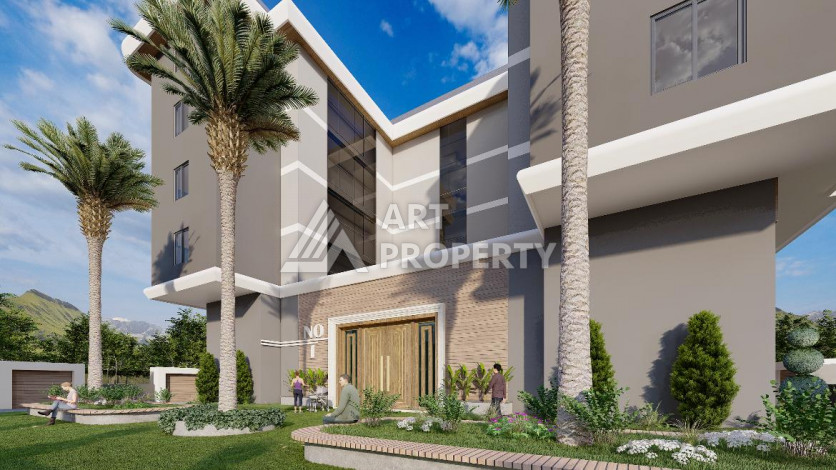 Квартиры планировки 1+1, 55м2 в районе Каргыджак - Ракурс 18