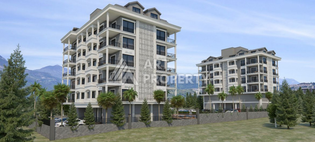 Квартиры планировки 1+1, 60м2 в районе Каргыджак - Ракурс 8