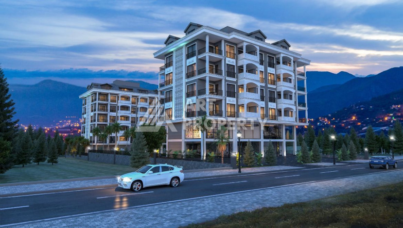 Квартиры планировки 1+1, 60м2 в районе Каргыджак - Ракурс 10