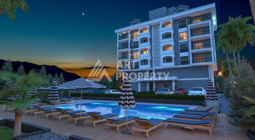 Квартиры планировки 1+1, 60м2 в районе Каргыджак - Ракурс 12