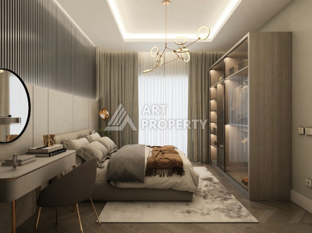 Квартиры планировки 1+1, 60м2 в районе Каргыджак - Ракурс 17